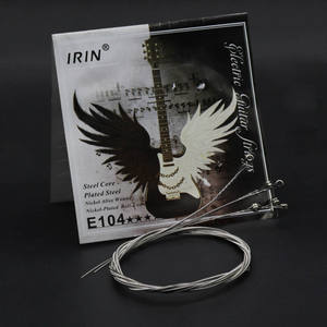 Cuerda de guitarra eléctrica IRIN E104, cuerda ligera recubierta de alta calidad, revestimiento de aleación de cobre, juego de 6 cuerdas envueltas - Product Image 5