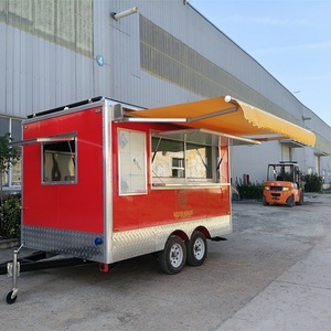 YLROAD 11.5FT CE-Certified Custom Mobile Food Trailer with Rust-Resistant Aluminum Frame for Outdoor Commercial Kitchens - Product Image 4