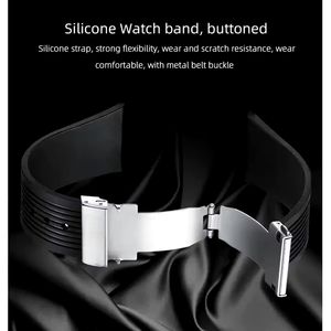 <span class=keywords><strong>Reloj</strong></span> CHENXI CX 949 3ATM Resistente al Agua de Alta Calidad para <span class=keywords><strong>Hombre</strong></span>, Cuarzo, Manecillas Luminosas, Fecha, Correa de Silicona Retro - Product Image 6