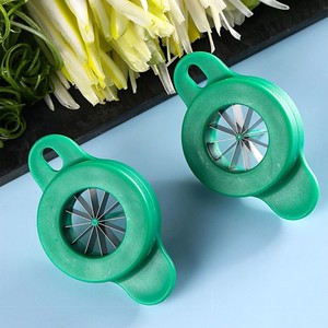 Utensilios de Cocina: Cortador de Cebollino en Tiras, Triturador de Cebollino, Picador y Rebanador de Verduras, <span class=keywords><strong>Cuchillo</strong></span> para Cebollino, Triturador de Verduras - Product Image 5