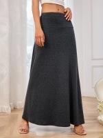 Nouvelle collection été : jupe en tricot unie pour femme, style européen et américain, nouvelle mode féminine - Product Image 4