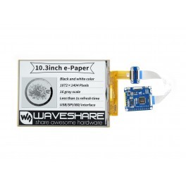 Waveshare 10.3-дюймовый E-Ink дисплей G-версии с драйвером IT8951 HAT (B), 1872x1404, черно-белый, оптическое склеивание, закаленное стекло, 2 16 - Product Image 5