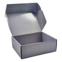 Boîtes d'emballage personnalisées en carton ondulé pour cosmétiques, vêtements, livraison par courrier, boîtes à courrier en papier, éponge écologique, chaussettes, emballages personnalisés