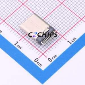 HX TYPE C-M 24P-RIV USB Connector SMD Connector ( Connector Type: Type-C )( Gender: Male )( Mounting Type: Clamp Plate ) - Product Image 2