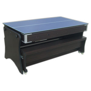 <span class=keywords><strong>Mesa</strong></span> <span class=keywords><strong>de</strong></span> Juego Multifuncional <span class=keywords><strong>4</strong></span> <span class=keywords><strong>en</strong></span> <span class=keywords><strong>1</strong></span> con <span class=keywords><strong>Mesa</strong></span> <span class=keywords><strong>de</strong></span> Billar, Construcción <span class=keywords><strong>en</strong></span> MDF y Servicio Personalizable - Product Image 3