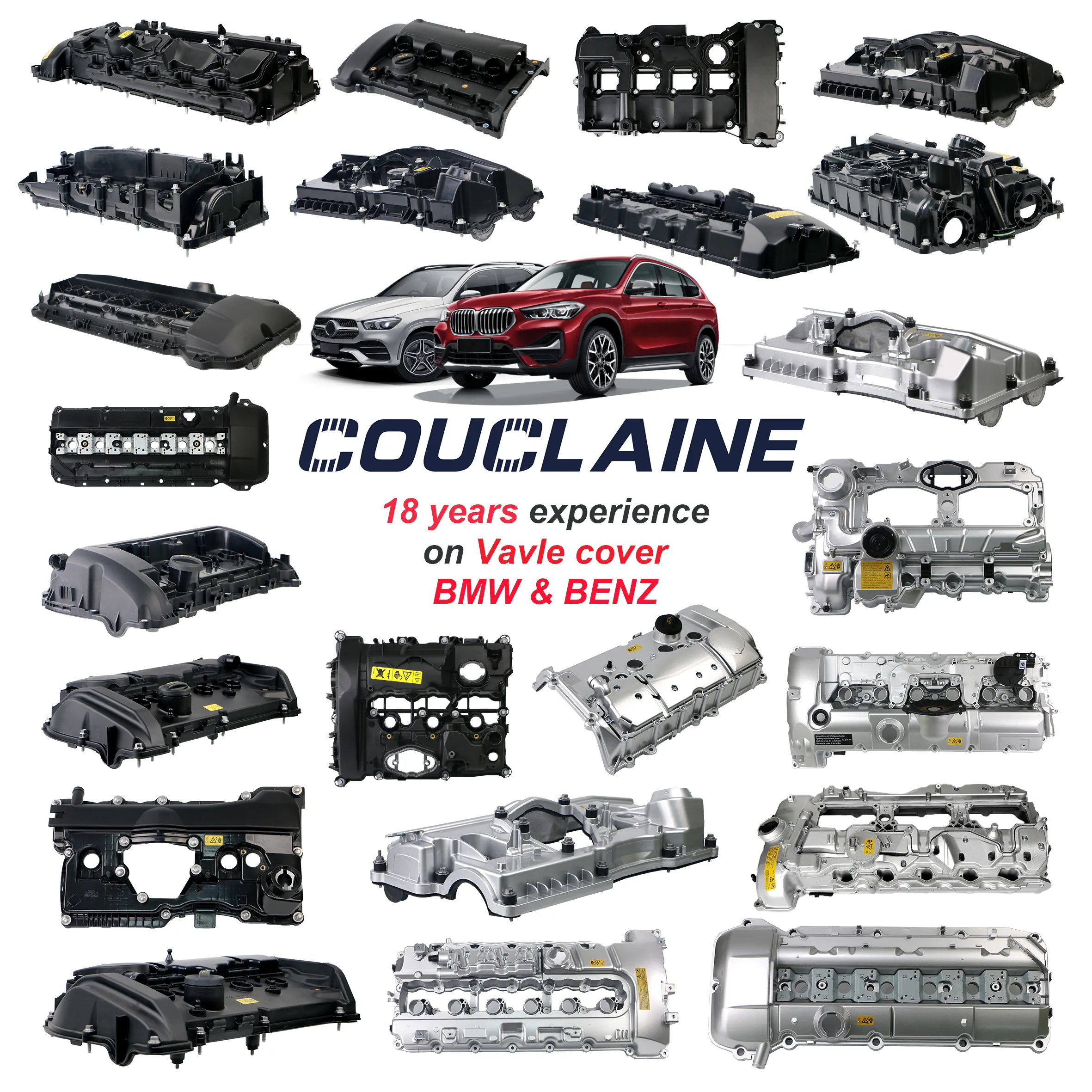 Couclaine nuevo motor N54 N55 N20 N63 S54 S65 cubierta de válvula para BMW coche mercedes-benz Coche