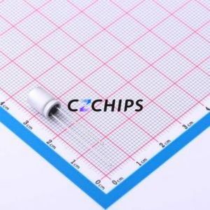 BC016M271LO6.3*8L-1A4T ตัวเก็บประจุแบบแข็งชนิด Through hole Component (THT), ขนาด D6.3xL8 มม. 270uF 20% 16V 6.3 มม. - Product Image 2