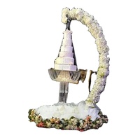 Support suspendu de gâteau de mariage pour gâteaux de mariage support suspendu de gâteau de lustre d'arche pour des gâteaux de mariage