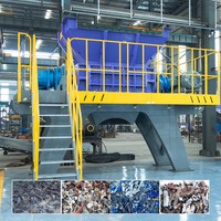 Pabrik Daur Ulang Profil Logam Campuran Cangkang Mesin Mobil Aluminium Bekas Penghancur Logam Bekas
