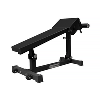 Banc de musculation inclinable réglable - Appareil de fitness multifonctionnel pour triceps en acier inoxydable, équipement de fitness commercial