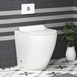 Lavabo sin montura de nuevo a la pared, artículos sanitarios de baño, <span class=keywords><strong>inodoro</strong></span> de cerámica, cisterna oculta, comodidad europea, <span class=keywords><strong>inodoro</strong></span> de una pieza - Product Image 2