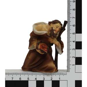 ZICOM Figurine de la Nativité peinte à la main, Berger agenouillé de 11 cm, Allemagne, pour figurines et jouets de Noël (9069-K001-21) - Product Image 5