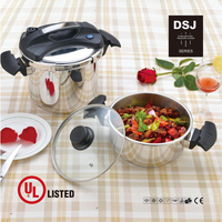 Autocuiseur 7 Litres, Verrouillage Facile, Prêt à Induction, Panier Livre de Cuisine et Vapeur | Olla De Presion Acero Inoxidable