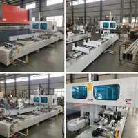 Machines de fabrication de portes et fenêtres, centre d'usinage CNC à quatre axes pour profilés en aluminium
