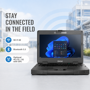 Ordinateur portable semi-robuste Getac S410 14 pouces, processeur Core i7 de 13e génération, 12 cœurs, 11 Pro, IP53, MIL-STD-810H, garantie de 3 ans, Iris haute performance - Product Image 5