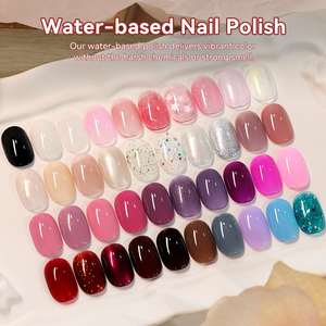 LILYCUTE Esmalte <span class=keywords><strong>de</strong></span> <span class=keywords><strong>Uñas</strong></span> Desprendible a Base <span class=keywords><strong>de</strong></span> Agua, 7ml, No Tóxico, con Brillo, <span class=keywords><strong>Color</strong></span> Natural, Secado Rápido, con Logotipo Personalizado - Product Image 6