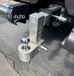 Accesorios para Auto YBJ, Gancho de <span class=keywords><strong>Remolque</strong></span> para <span class=keywords><strong>Land</strong></span> <span class=keywords><strong>Cruiser</strong></span> 70 76 78 2007-2021, 5000/12000lbs, Aluminio, LC79, Enganche Doble para <span class=keywords><strong>Remolque</strong></span> - Product Image 2
