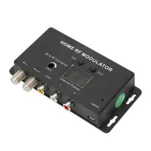 M70RV TV Link RF Modulator Support PAL/NTSC Professional AV To RF Converter DC 5V For AV Source Set Top Boxes