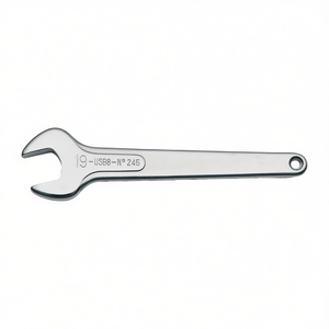 Open End <b>Wrench</b> 9mm Chrome Vanadium Steel For Mechanical Repair - Product Image 2