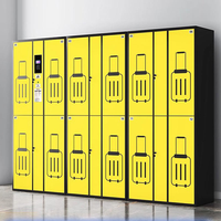 Système de casiers intelligents à monnayeur pour hôtels, pour le stockage de bagages