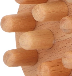 Peigne en bois masseur de tête cuir chevelu Stress Relax, grattoir manuel de tête de masseur de cuir chevelu pour maux de tête, cadeaux de détente - Product Image 4