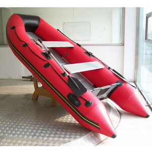 Bateau de surf gonflable stable de haute qualité, portable, en PVC laminé avec plancher Drop Stitch, pompe, pagaie, capacité 2 personnes - Product Image 3