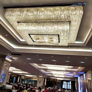 Candelabro famoso personalizado diseñadores círculo grande diseño elegante candelabros techo de lujo - Product Image 6