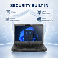 Nouvel ordinateur portable semi-robuste Getac S510 15,6 pouces, processeur Intel Core i7 12 cœurs, Windows 11 Pro, clavier anglais, SSD, garantie de 3 ans