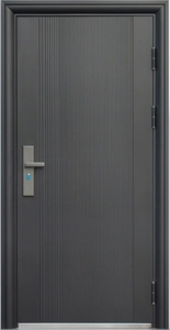 Porta <span class=keywords><strong>Tagliafuoco</strong></span> in Acciaio da 60/90 Minuti, Telaio in Acciaio Laminato a Freddo, Porta Commerciale in Metallo Cavo, Uscita di Emergenza Certificata UL - Product Image 4