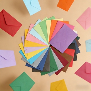 Tarjetas de Felicitación Personalizadas de Alta Calidad, Sobres de Papel Kraft para Cartas de Felicitación, Sobres para Invitaciones de Boda y Fiestas - Product Image 1