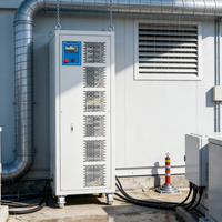 Alimentation électrique CC refroidie par eau 100 kW, 5 V, 8 V, 10 V, 10 000 A, redresseur à courant ultra élevé pour le traitement de l'eau industrielle et l'électrodéposition