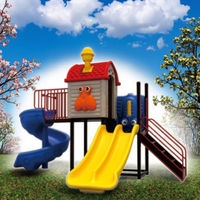 Équipement de terrain de jeu extérieur compétitif 76 toboggan en plastique pour parc d'attractions public parc sportif centre commercial jardin acier