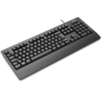 Nouvelle usine Offre Spéciale USB d'empreintes digitales pleine grandeur clavier d'ordinateur portable programmable en métal
