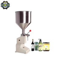 Jiahe A03 5-50ml Machine de remplissage de pâte manuelle à pression manuelle pour petites bouteilles