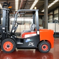 Chariot élévateur électrique au lithium 3 tonnes CPD30 avec moteur AC pour la manutention de matériaux en entrepôt, hauteur de levage maximale 3m