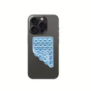 Support de téléphone portable en silicone antidérapant à 24 ventouses double face personnalisé – Coque adhésive en silicone pour téléphone - Product Image 1