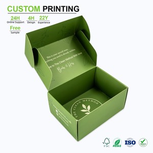 Emballage en <span class=keywords><strong>carton</strong></span>, emballage rigide personnalisé, boîtes cadeaux, boîtes d'expédition personnalisées avec logos pour chaussures, vêtements, emballage pour expédition aérienne - Product Image 1