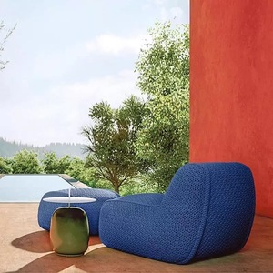 New Arrival Outdoor Rope Lazy with Footrest for Hotel - Product Image 2