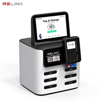 6 fentes Promotion de Noël Power Bank Distributeur automatique Chine Vente en gros 40W Stations de charge rapide pour les locations de vacances de restaurant