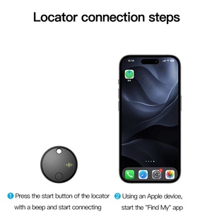 Thiết bị theo dõi mới cho trẻ em tìm thấy thẻ của tôi Mini <span class=keywords><strong>Key</strong></span> <span class=keywords><strong>Finder</strong></span> xe máy chống iost định vị vật nuôi chó mèo xe thông minh Apple GPS Tracker - Product Image 6