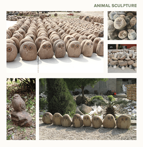Estatua de Jardín Hecha a Mano con Diseño Moderno de Animales Tallados en Piedra Natural, <span class=keywords><strong>Precio</strong></span> de Fábrica, con Garantía de por Vida - Product Image 3
