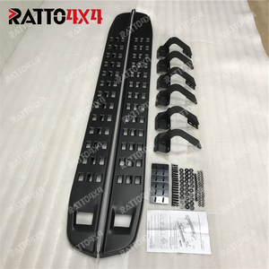 Ratto noir universel hors route autres accessoires extérieurs marchepieds en acier marchepieds latéraux pour <span class=keywords><strong>4x4</strong></span> <span class=keywords><strong>Ssangyong</strong></span> <span class=keywords><strong>Musso</strong></span> - Product Image 4