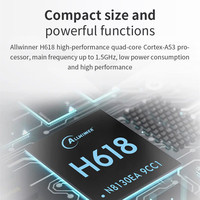 Orange Pi Zero 2W Quad-Core Cortex-A53 1,5 GHz SBC 1-4 Go LPDDR4 Wi-Fi5 BT5.0 Mini pour 4K60 Ubuntu Debian Android