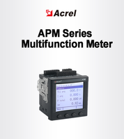 Medidor de Panel Acrel APM520, Rs485 Modbus, Medidor de Energía Multifunción, Medidor de Energía Programable, Comunicación Ethernet