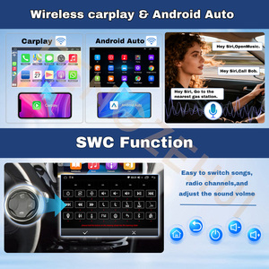 Autoradio, autoradio 10 pouces, lecteur MP5 de voiture, écran <span class=keywords><strong>Android</strong></span> 13, CarPlay et <span class=keywords><strong>Android</strong></span> <span class=keywords><strong>Auto</strong></span> sans fil, BT/Type-C pour <span class=keywords><strong>Peugeot</strong></span> <span class=keywords><strong>208</strong></span>/2008 2012-2018 - Product Image 3