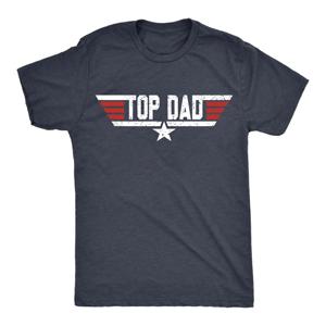 T-shirt OEM ODM Top Dad, t-shirt graphique amusant sur le thème du cinéma, cadeau de Noël de la part de sa fille, cadeau pour papa, cadeau Maverick, cadeau de la part de son fils, t-shirt d'aviation - Product Image 1