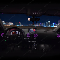 Pour Audi Q2 LED voiture lumière ambiante 12v intérieur lumières ambiantes Symphony Led avec des caractéristiques colorées éclairage ambiant automobile