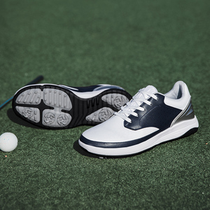 Chaussures de <span class=keywords><strong>golf</strong></span> imperméables pour hommes, logo personnalisé, légères, respirantes, en cuir microfibre, chaussures de <span class=keywords><strong>golf</strong></span> pour l'entraînement - Product Image 3