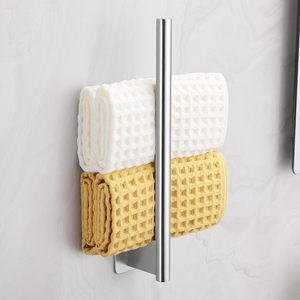<span class=keywords><strong>Porte</strong></span>-serviettes auto-adhésif <span class=keywords><strong>porte</strong></span>-serviettes <span class=keywords><strong>porte</strong></span>-serviettes en acier inoxydable 304 pour salles <span class=keywords><strong>de</strong></span> <span class=keywords><strong>bain</strong></span> et cuisine argent brossé - Product Image 4