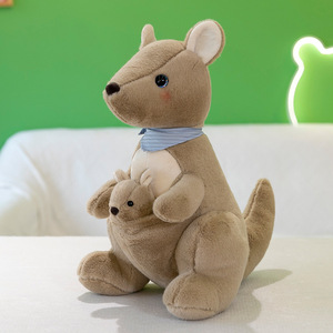 Popolare simulazione classica nuova madre <span class=keywords><strong>e</strong></span> bambino canguro peluche cartone animato bambola canguro - Product Image 3